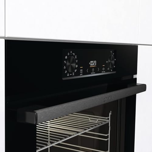 Thumbnail 4 de Gorenje OptiBake BOS6737 E02B Einbau-Backofen – 77 L, AquaClean, Heißluft, ExtraSteam, AirFry, PerfectGrill, Pizzamode 300°C