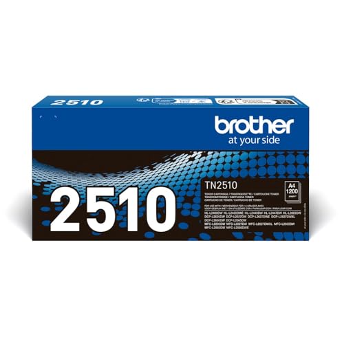 Brother TN2510 Tóner negro 1200 páginas