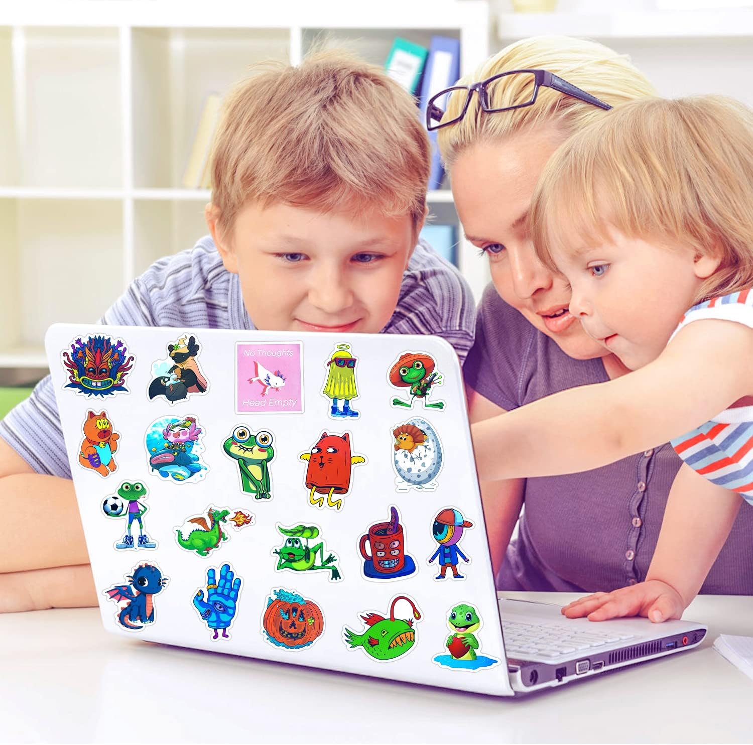 Thumbnail 2 de Aesthetic Stickers 200 Pcs cute sticker pack 🎨