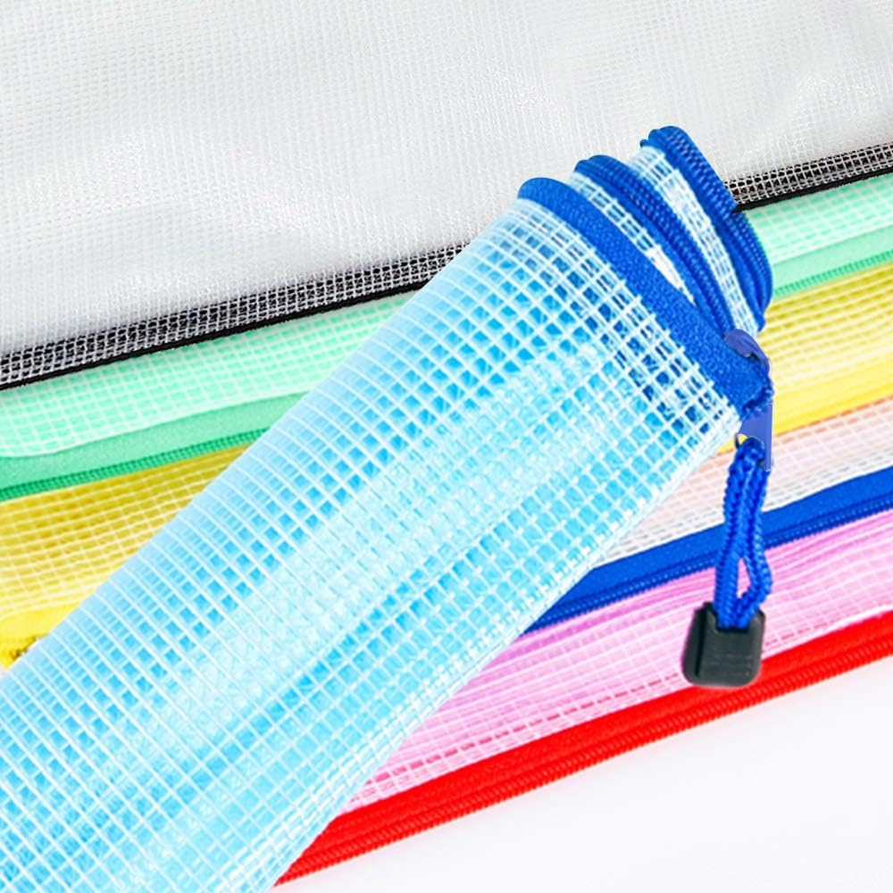 Thumbnail 2 de GoodtoU 36PCS A4 Zip Lock Plastic Wallets (Extra Thick) in 6 Colours