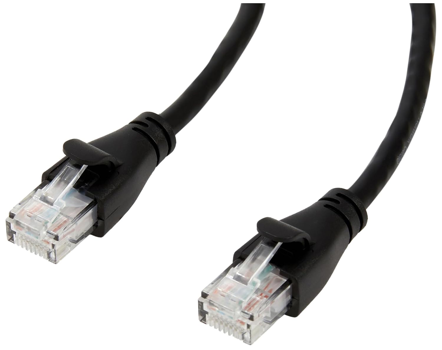 Detalle de Amazon Basics Cat 6 – 24 czarne kable Ethernet RJ45, 3 m, do 1 Gb/s