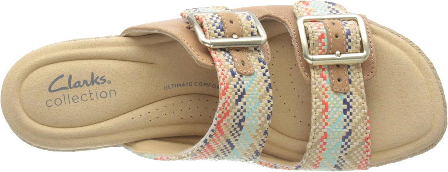 Thumbnail 4 de Sandales Clarks Lana Beach Femme en couleur claire, Confort Contoured Comfort et Cushion Plus
