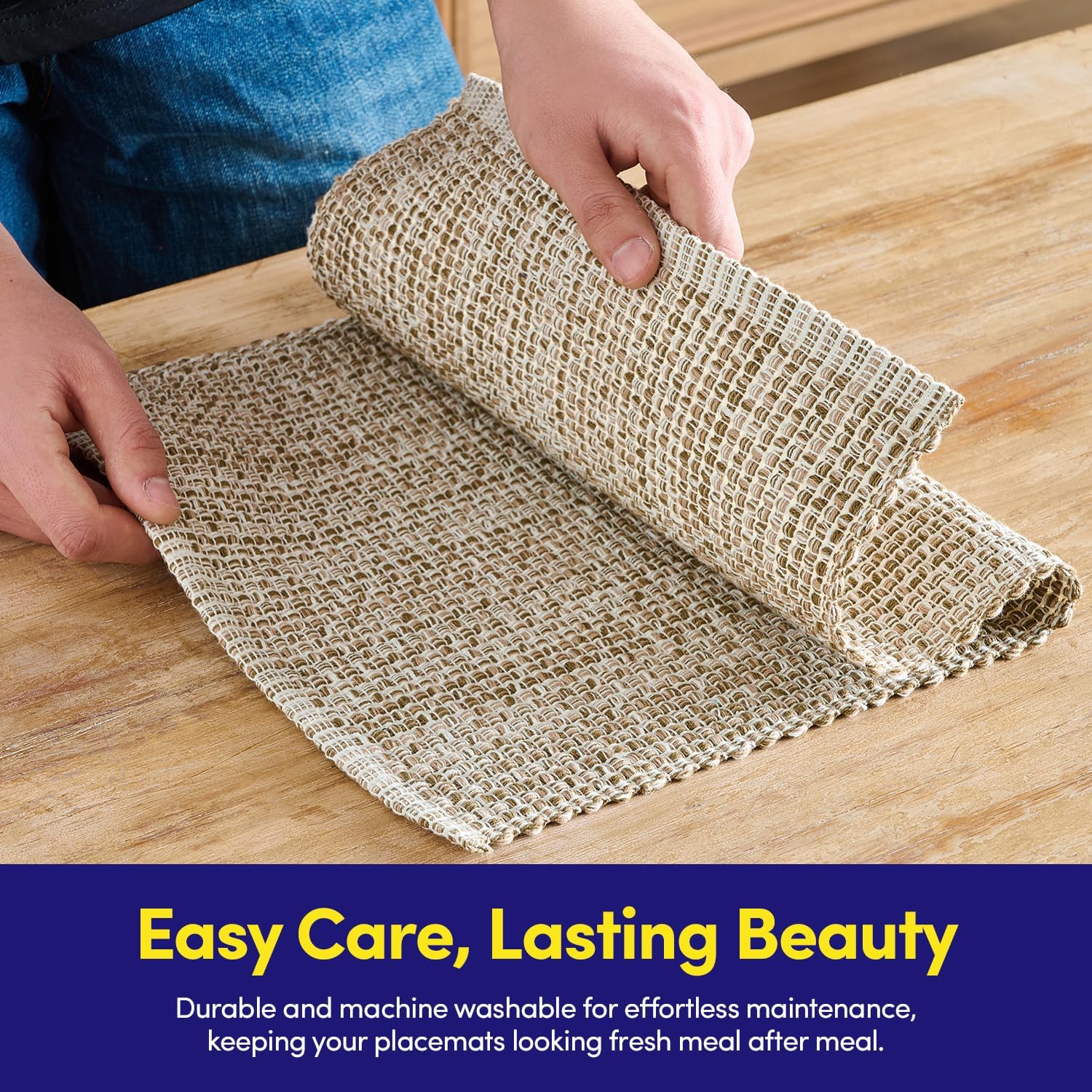 Thumbnail 6 de Sweet Home Collection Cotton Placemats 100% Cotton