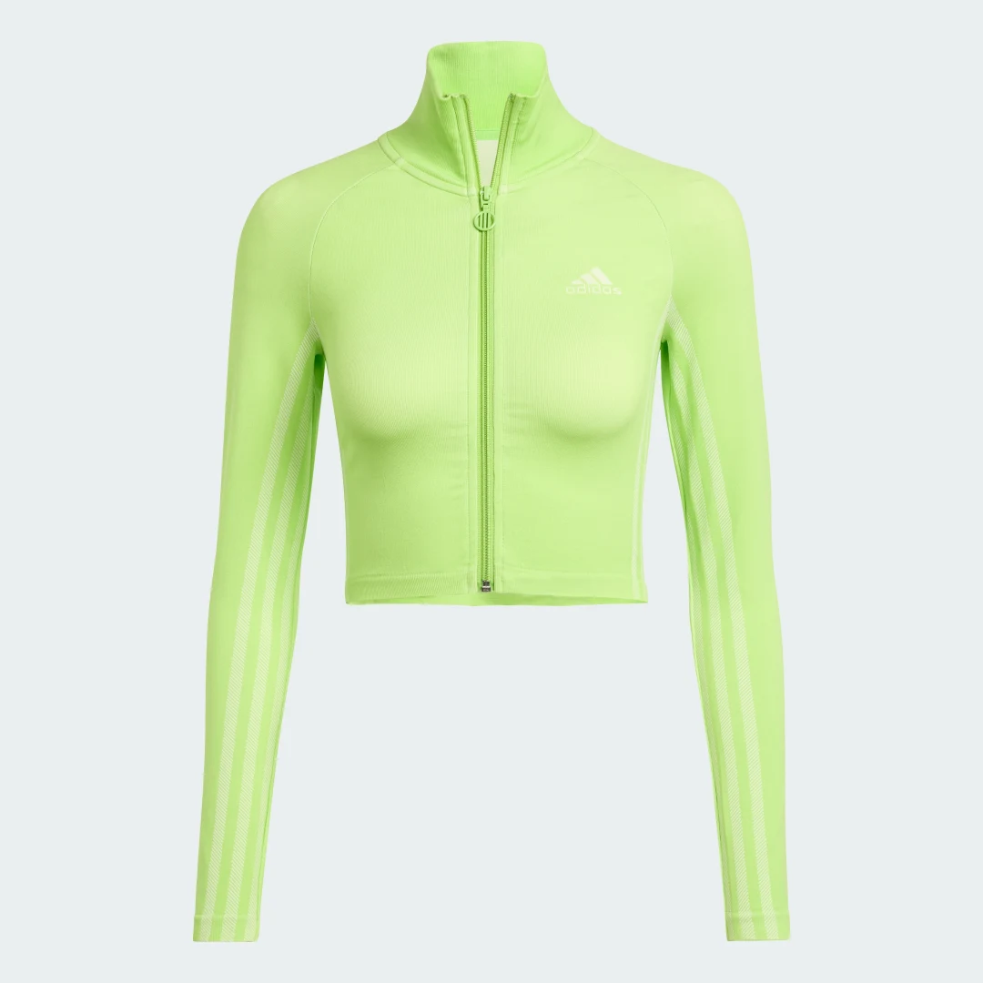 Thumbnail 3 de adidas Chaqueta sin costuras Firebird en verde