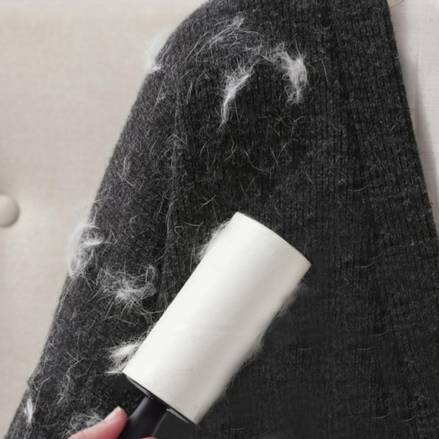 Detalle de Nobleza rullo levapelucchi super sticky con 2 manici e 8 ricariche da 90 fogli
