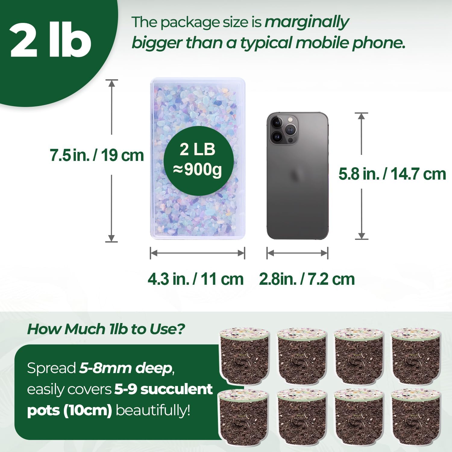 Thumbnail 3 de T4U Crystal Chips 900g crushed quartz