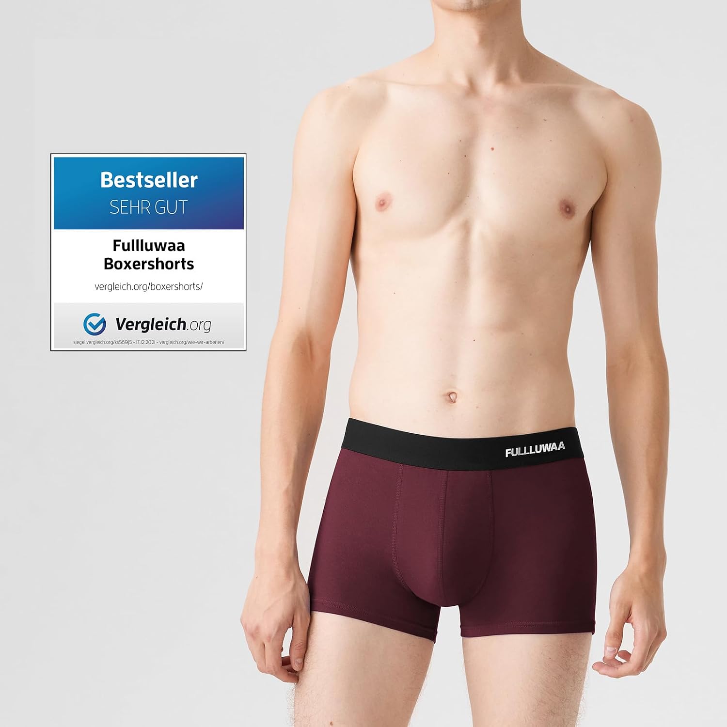 Detalle 2 de Fullluwaa Boxer Pack 10 95% algodón