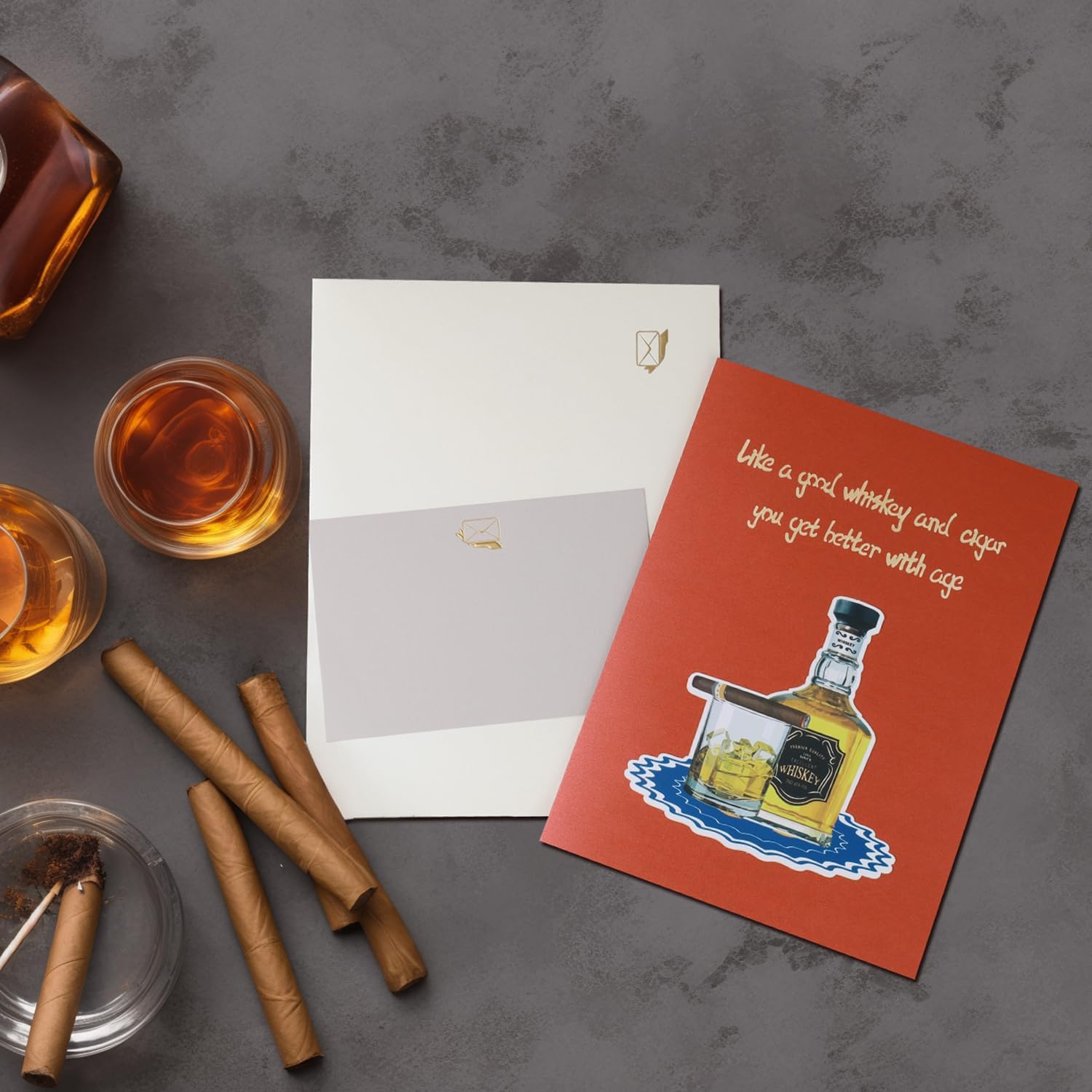 Thumbnail 5 de Magic Ants 3D Whiskey Birthday Card – A Vintage Route 66 Pop-Up for Whiskey Lovers