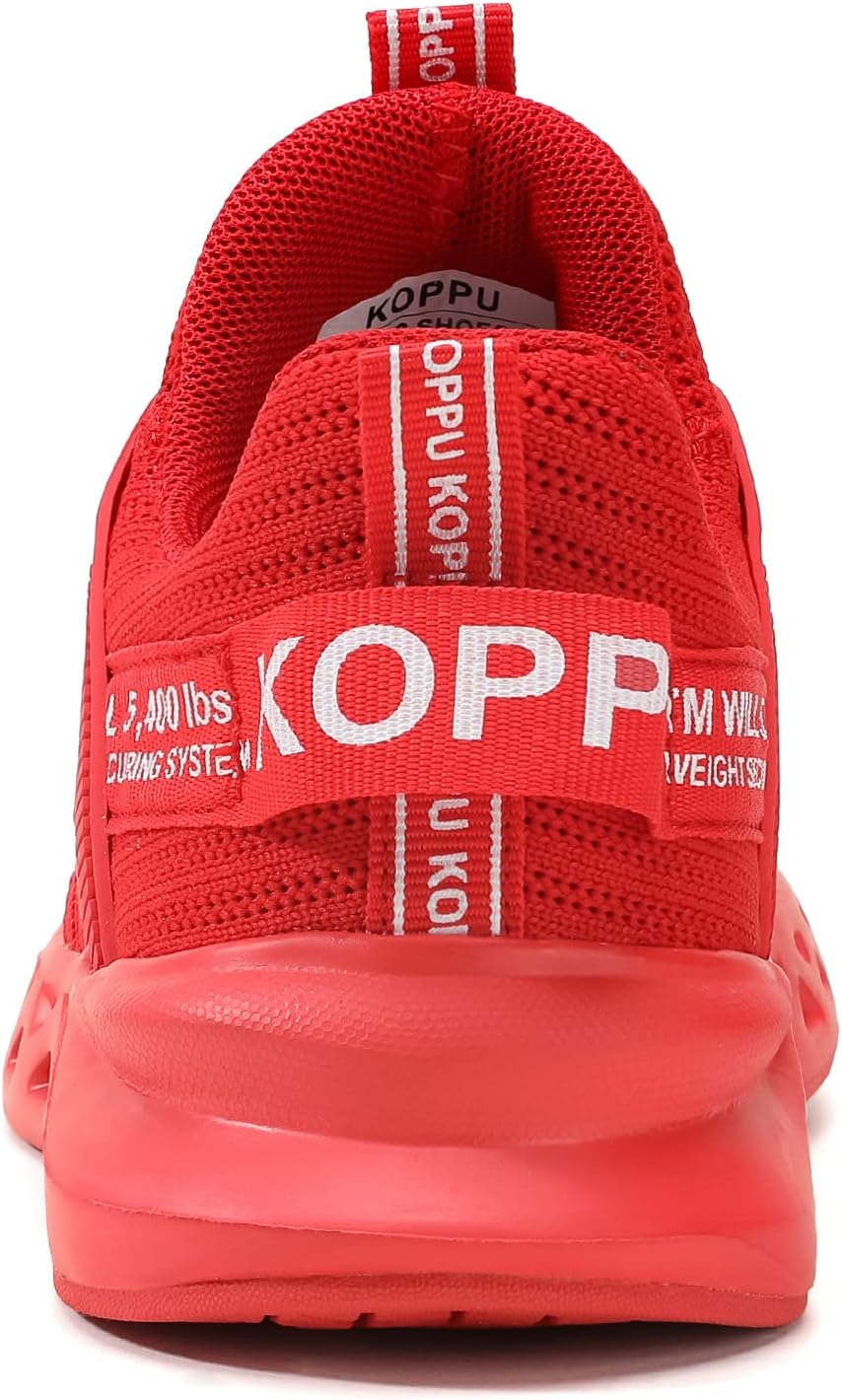 Detalle de Koppu Kids Non-Slip Lightweight Knit Mesh Sneakers
