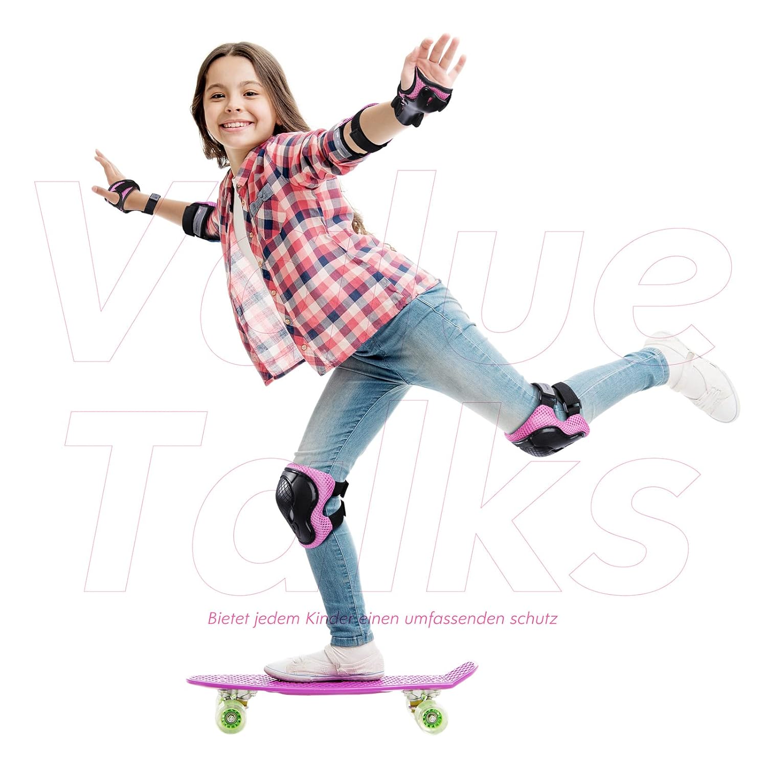Thumbnail 5 de ValueTalks Protecciones Patines 6 piezas S