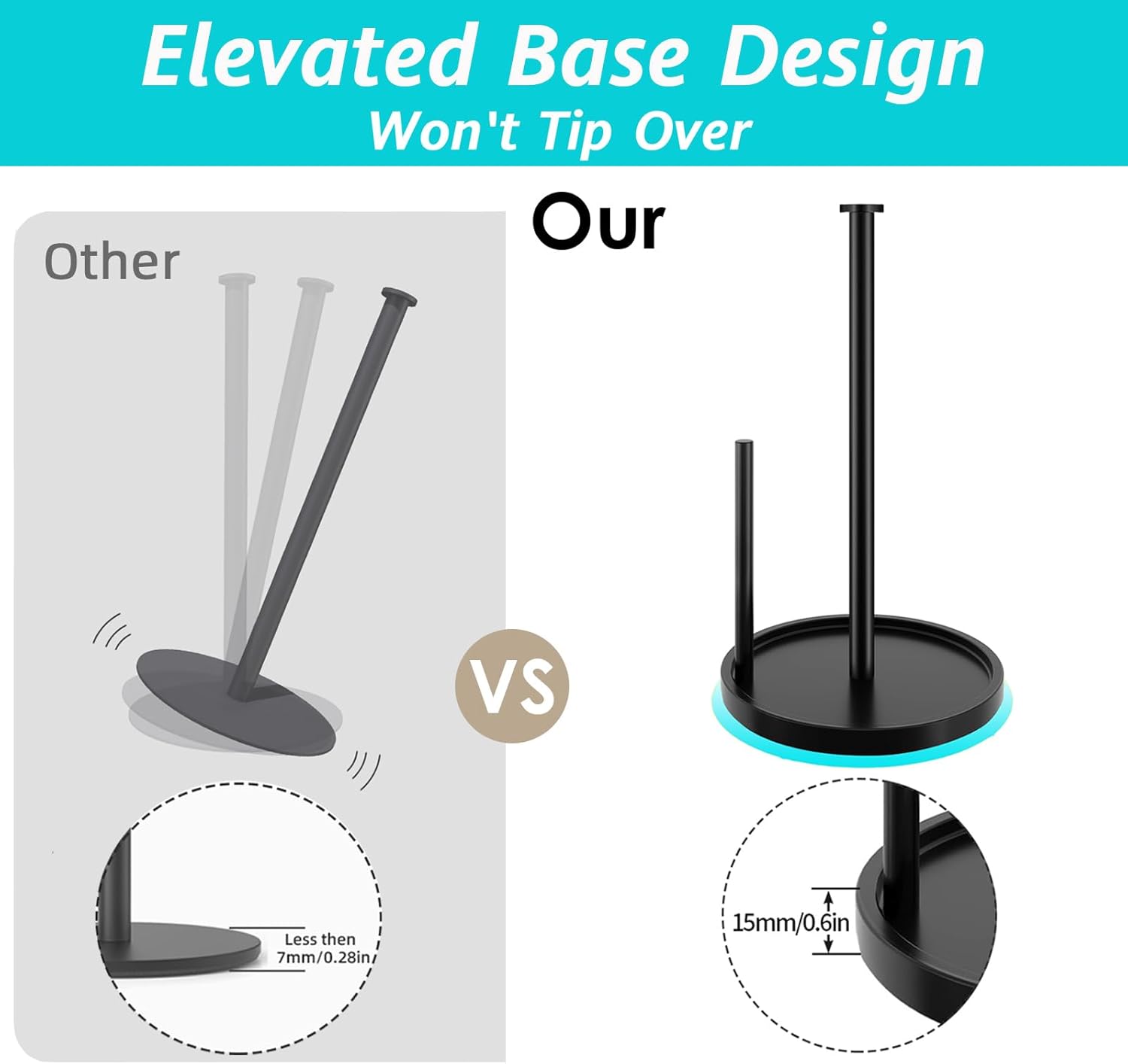 Thumbnail 1 de Countertop Paper Towel Holder