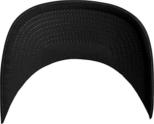 Detalle 1 de Flexfit Wooly Combed 6277 Mütze S/M blk/blk – klassisch, flexibel, Alltags- und Sporttauglich