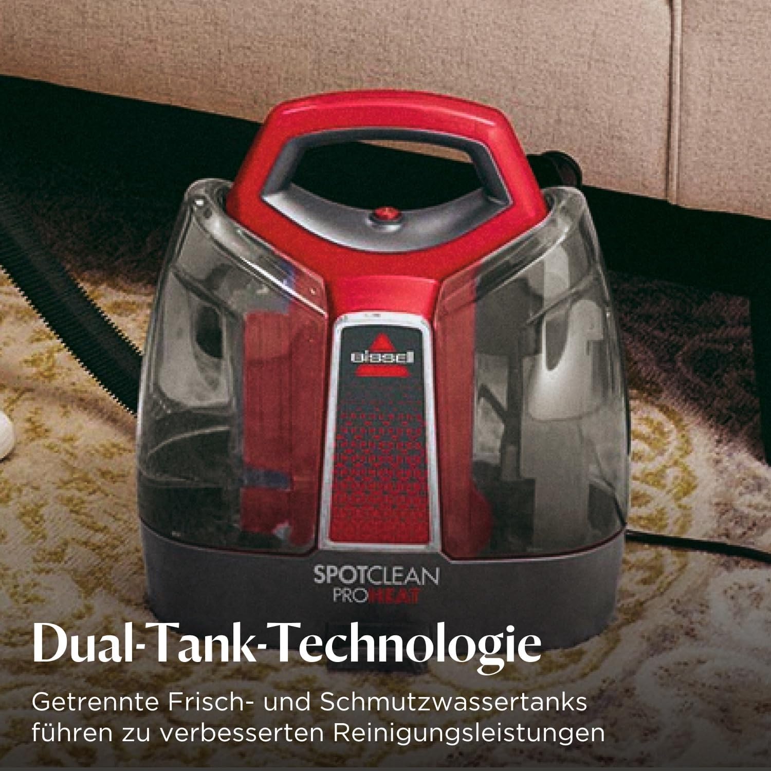 Detalle 2 de BISSELL SpotClean ProHeat Polsterreiniger 330 W
