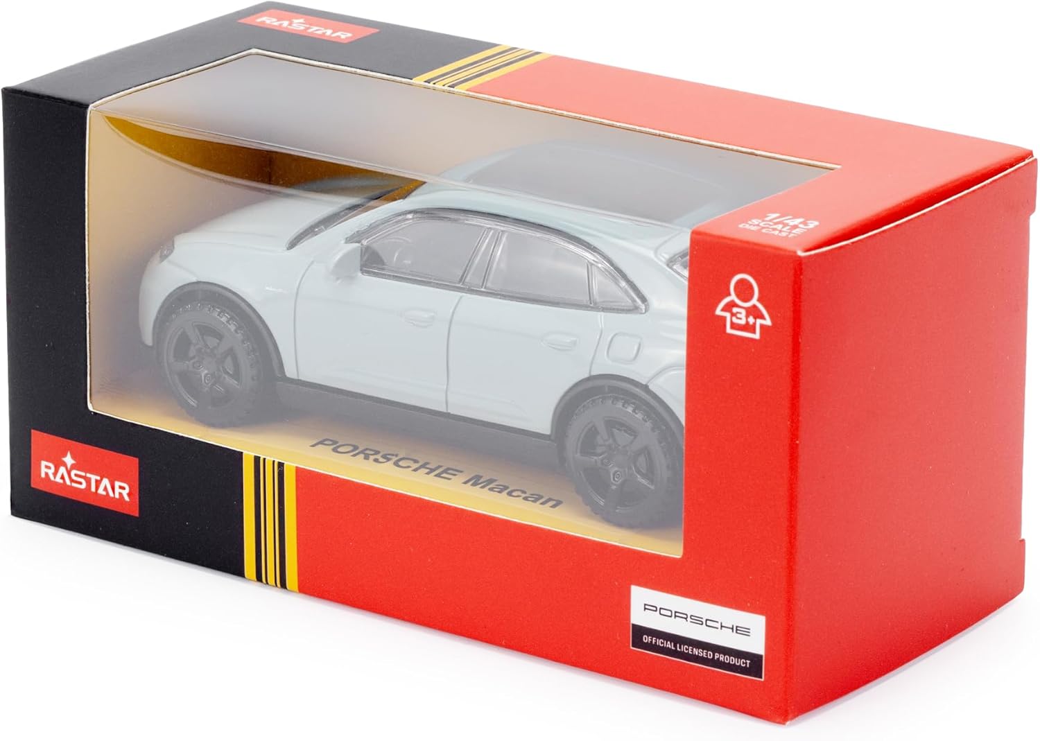 Thumbnail 1 de CMJ Porsche Macan 1:43 Modellauto aus Druckguss – Blau, lizenziertes Sammlermodell