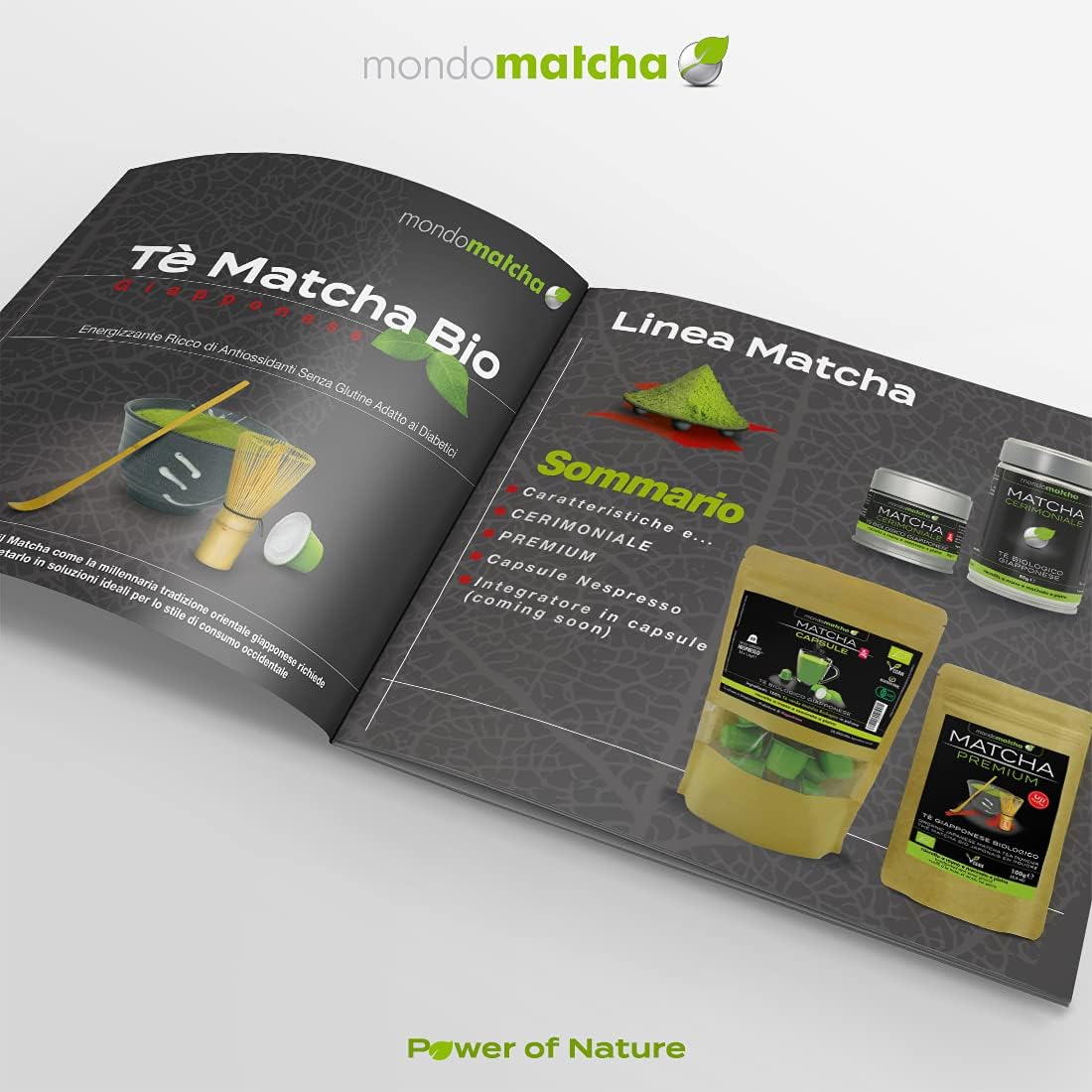 Detalle 1 de Mondomatcha Tè Verde Matcha Bio Giapponese - Premium da Uji, raccolto a mano e macinato a pietra, 100g