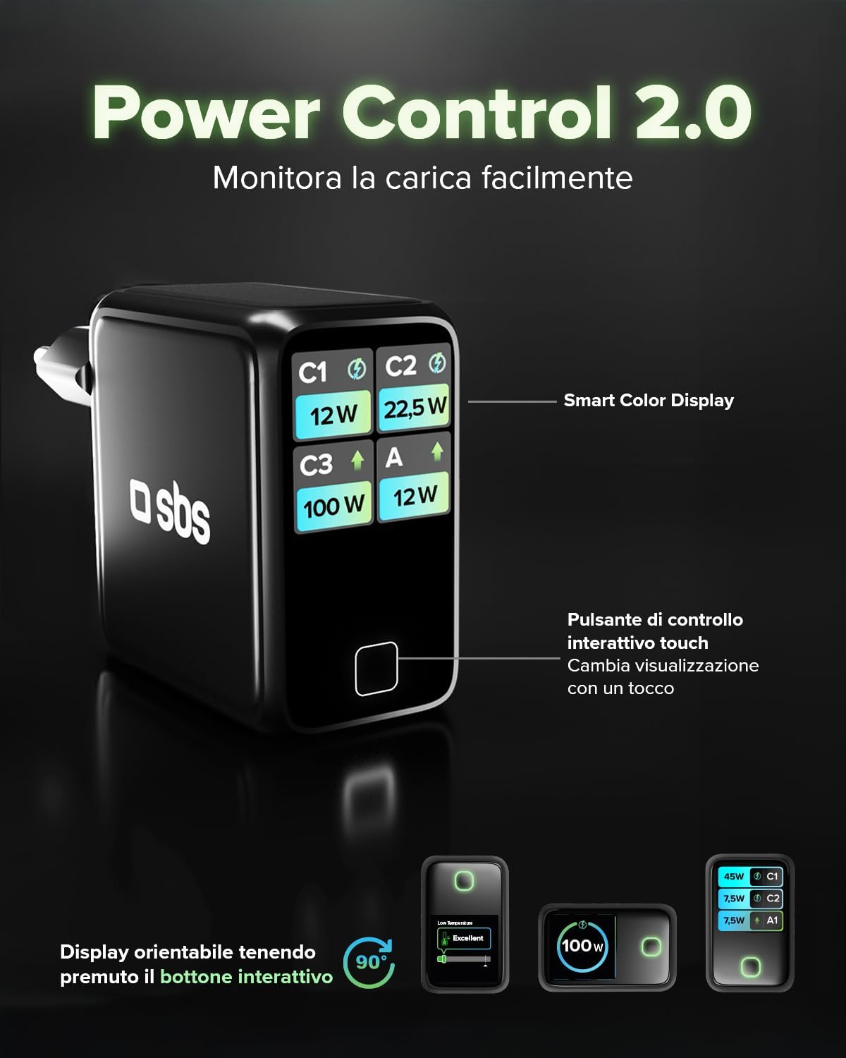 Thumbnail 4 de SBS SBS Pulse Power 100W USB-C GaN