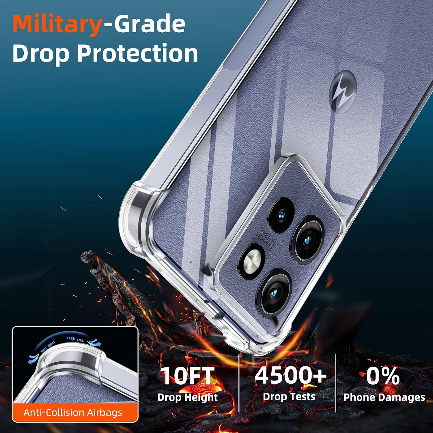 Detalle de Pnakqil cover Motorola Edge 50 Neo 6.07