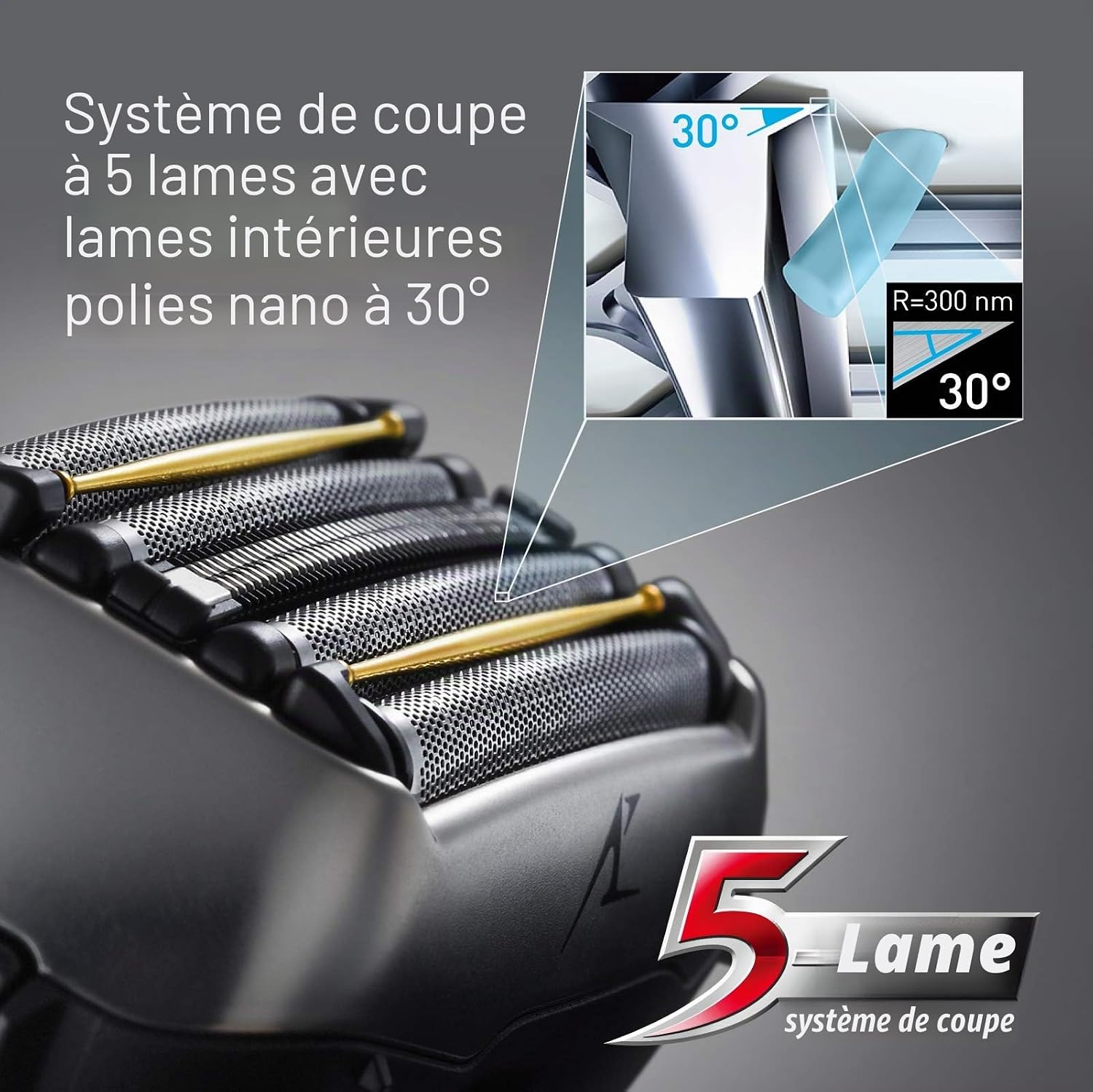 Thumbnail 1 de Film de rechange Panasonic WES9181Y1361 pour rasoir Series 900 – ES-LV9U / ES-LV6U (5 lames)