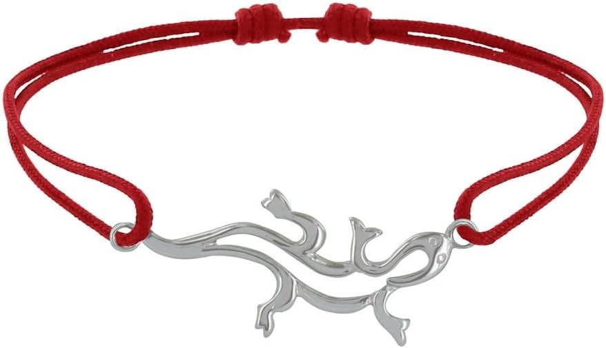 Thumbnail 5 de LES POULETTES BIJOUX Bracciale a collegamento in Argento 925 con motivo salamandra