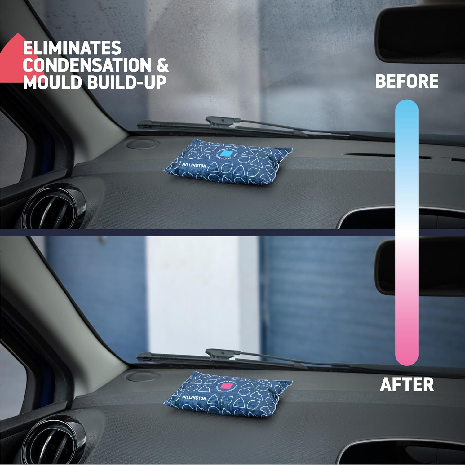Detalle de Hillington 250g Reusable Car Dehumidifier Bag