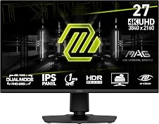 Detalle de MSI MAG 275UPD E14 27-inch 4K gaming monitor