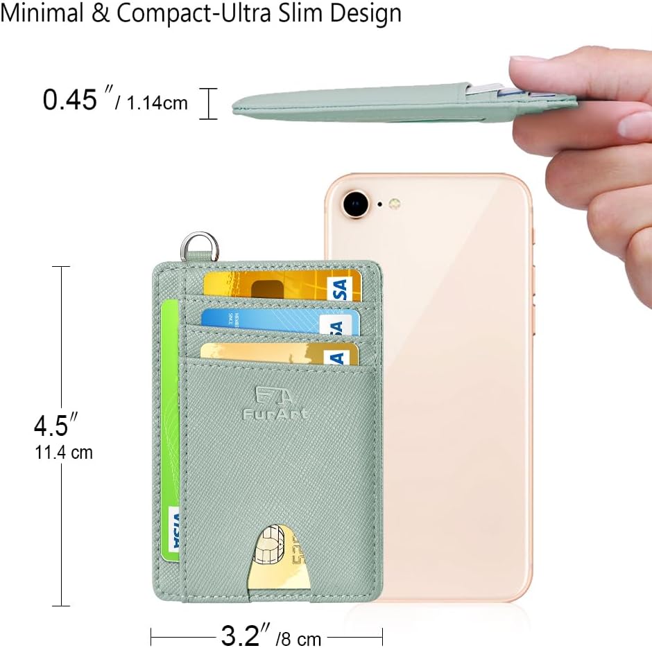 Thumbnail 6 de FurArt slim RFID credit card holder