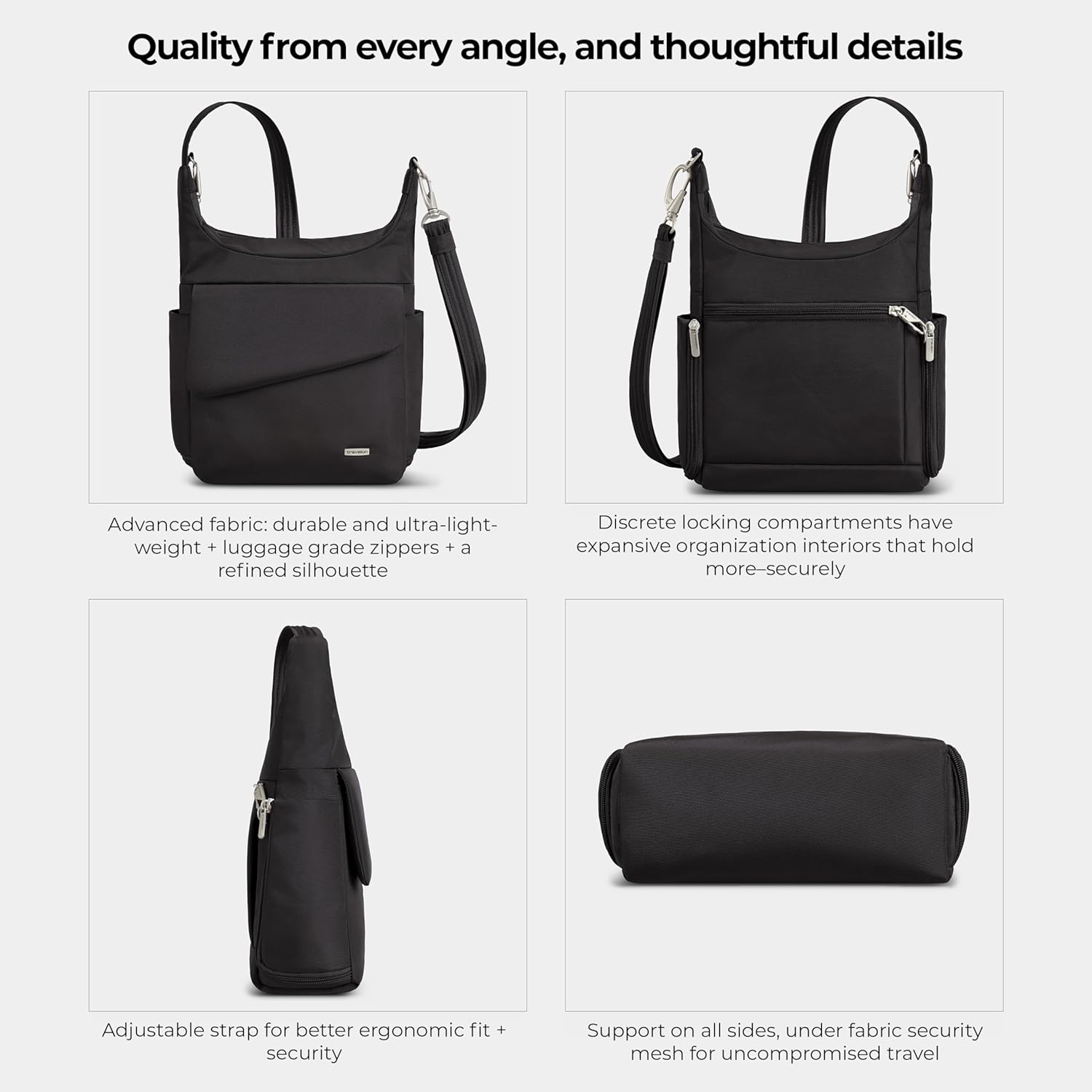 Thumbnail 4 de Travelon Anti-Theft Classic Messenger Bag