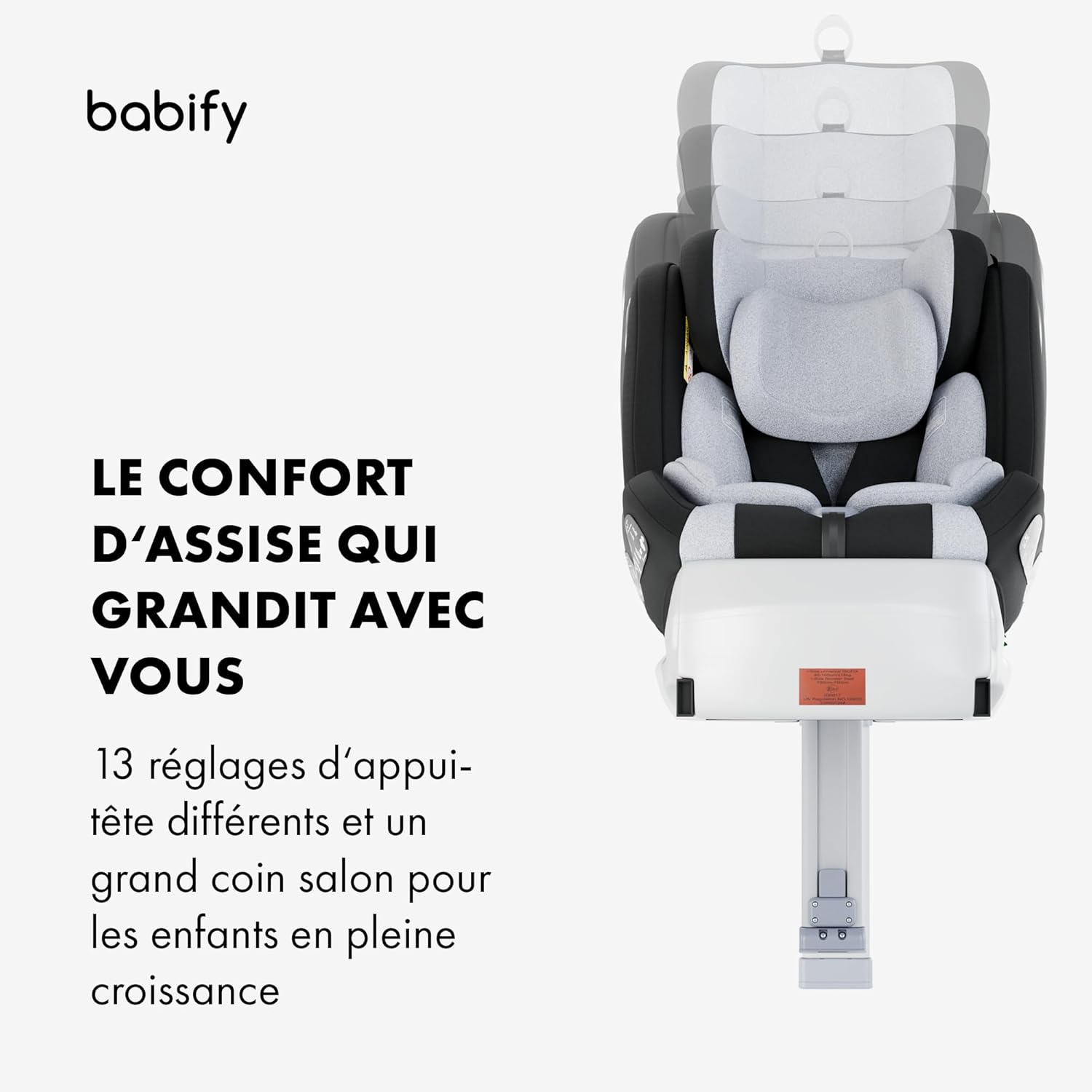 Thumbnail 3 de Babify Siège auto pivotant 360°