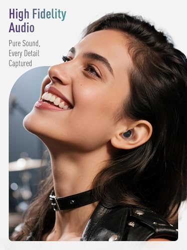 Thumbnail 5 de Hearprotek High Fidelity Ear Plugs for Concerts (1 Pair, Size M, Black) – Low‑Profile Noise Reduction