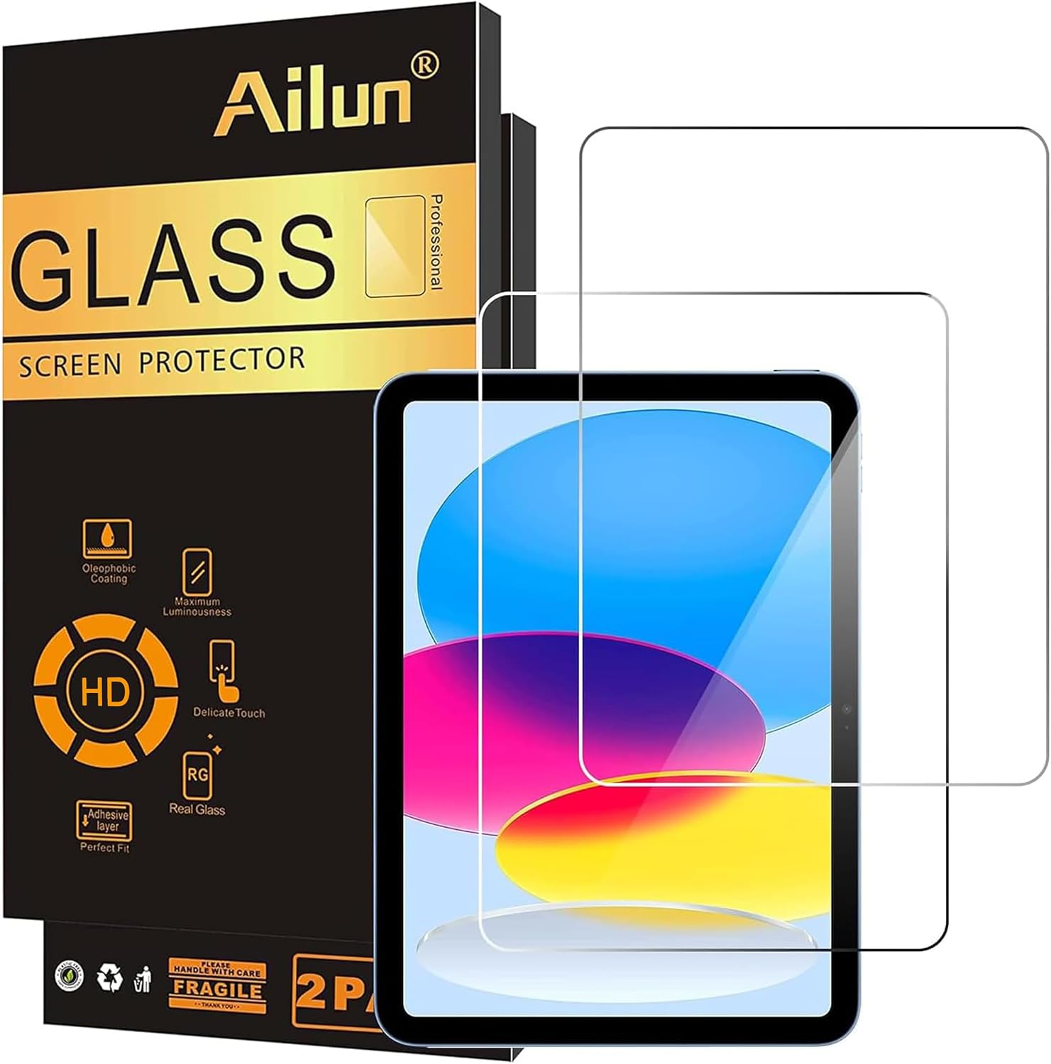 Detalle de Ailun iPad screen protector 2 pack