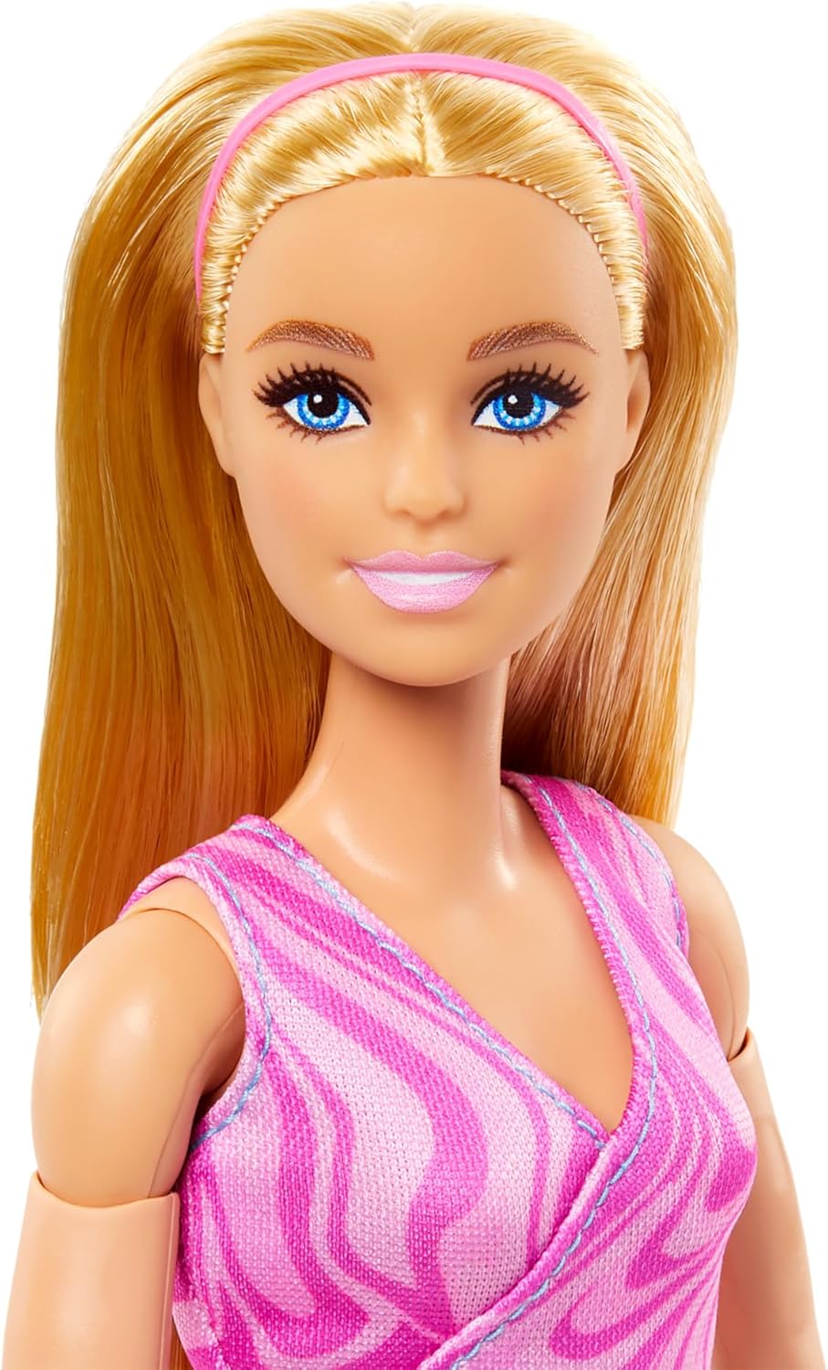 Thumbnail 4 de Barbie Poupée Barbie Fitness HRH27 aux cheveux blonds, 22 points d’articulation