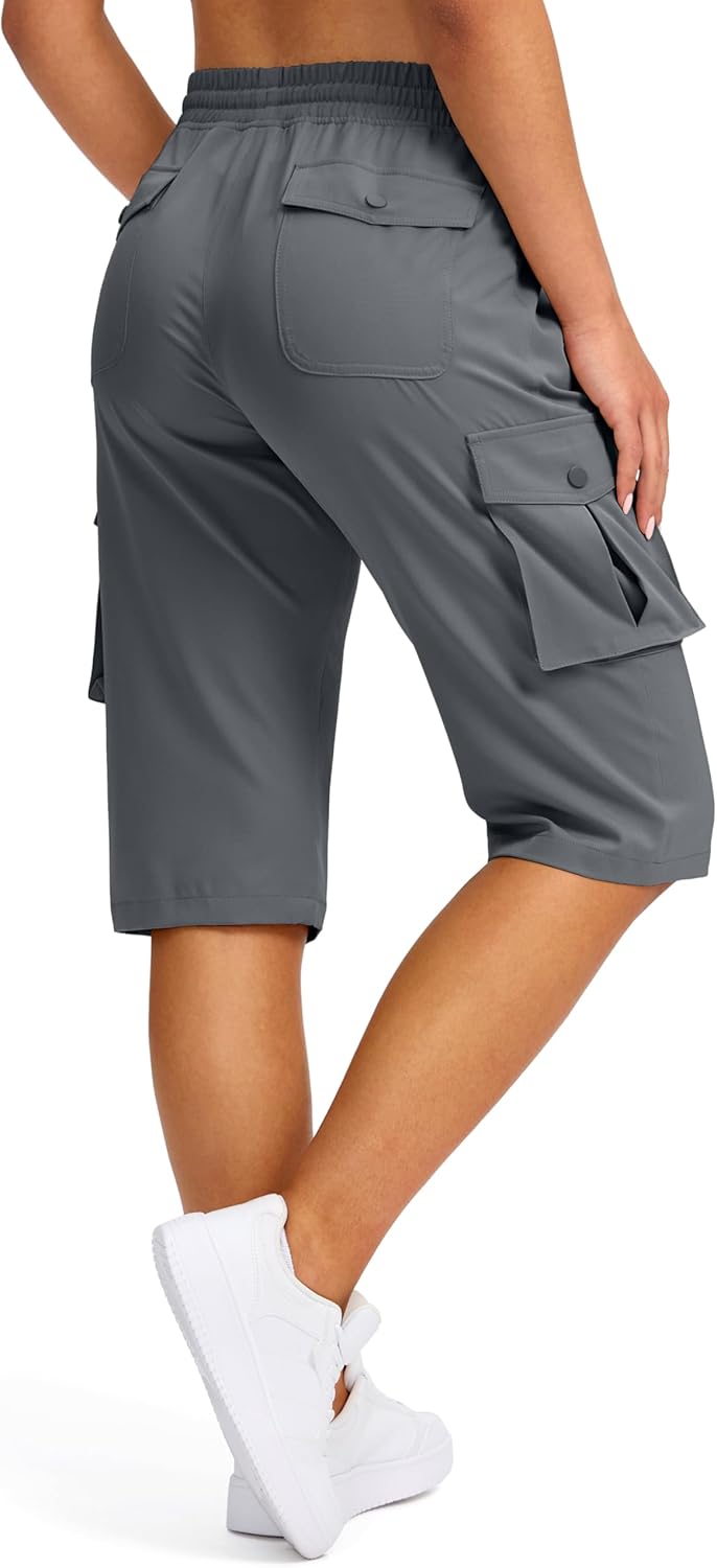 Thumbnail 6 de Viodia 15" Long Hiking Cargo Bermuda Shorts for Women