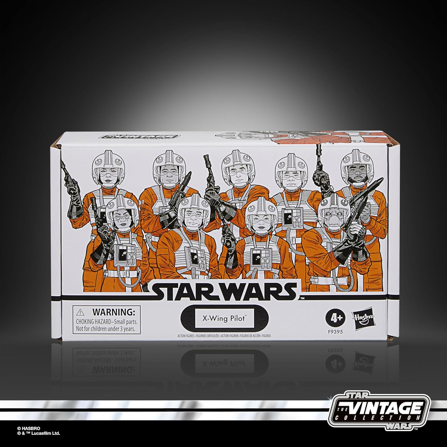 Detalle 2 de スター・ウォーズ ビンテージコレクション X-Wing Pilot 4体セット 3.75インチ アクションフィギュア
