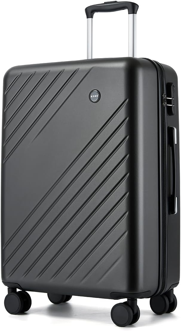 Detalle de Kono Valise Soute 61L ABS+PC – Moyenne taille, légèreté et résistance with 360° roues silencieuses