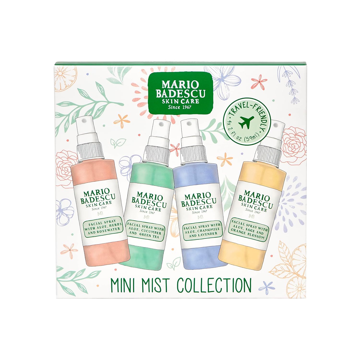 Thumbnail 5 de Mario Badescu Mini Mist Facial Spray Collection 2 Fl Oz