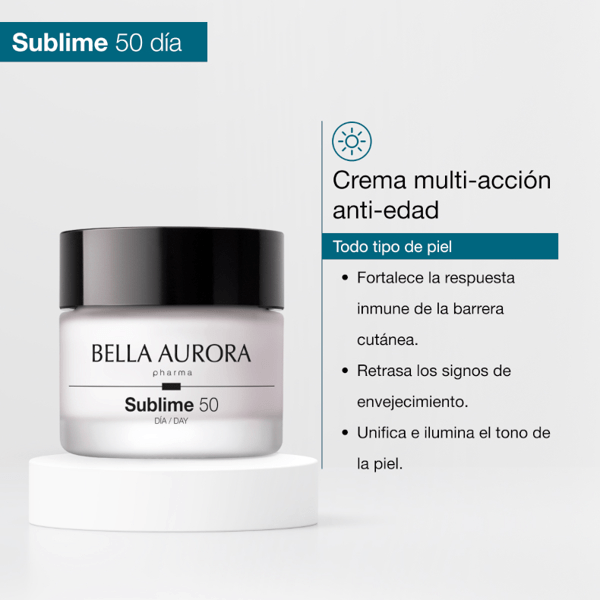 Thumbnail 1 de Bella Aurora Sublime 50 Crema Día Anti-Edad 50 ml 🎨