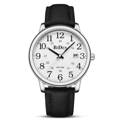 Detalle de HANPOSH Reloj Hombre - Cuarzo Analógico, 38 mm, 50 m WR