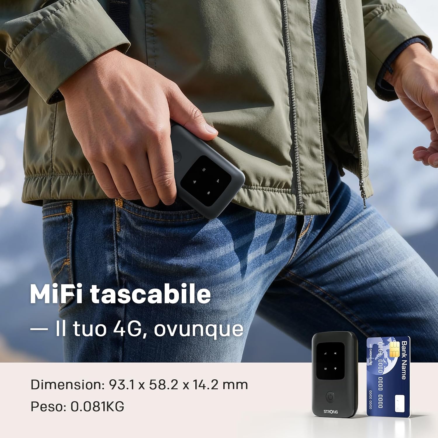 Thumbnail 4 de STRONG Saponetta WiFi Portatile 4G LTE 150 Mbps