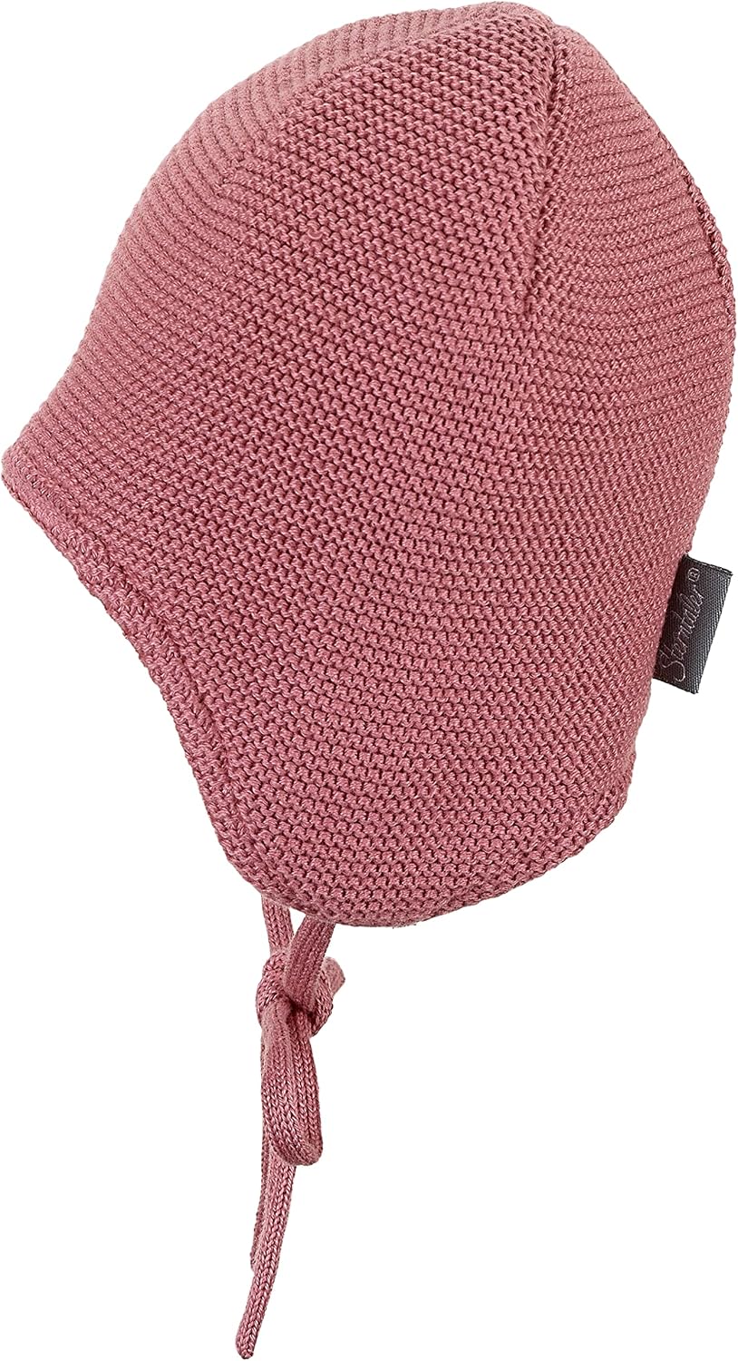 Detalle 2 de Bonnet en tricot Sterntaler avec doublure polaire pour fille