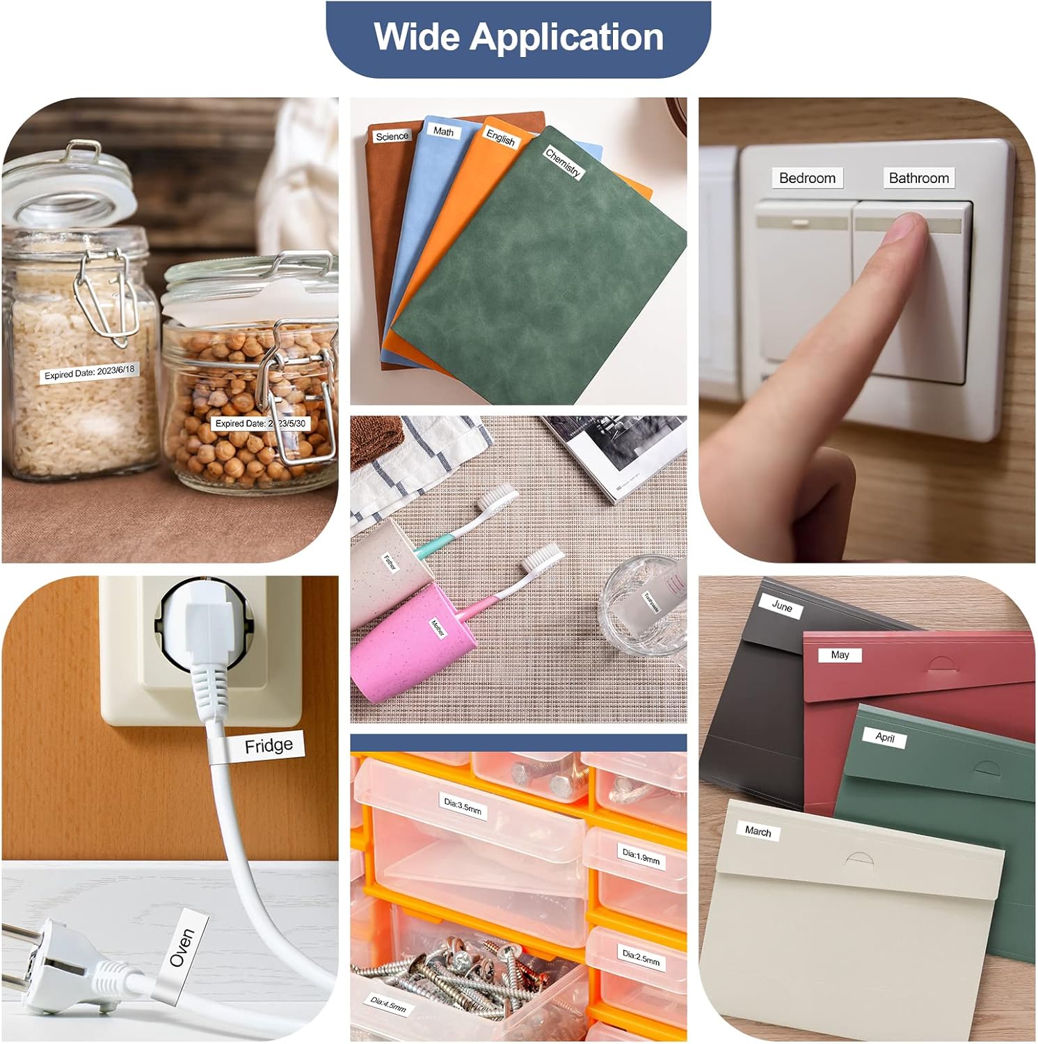 Detalle de UniPlus kompatibles TZe 0,47 12 mm Schriftband für Brother TZe-231 – 3er-Pack Schwarz auf Weiß