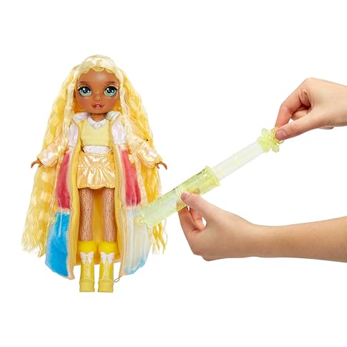 Detalle 2 de RAINBOW HIGH Winter Wonderland Doll Yellow 🪆