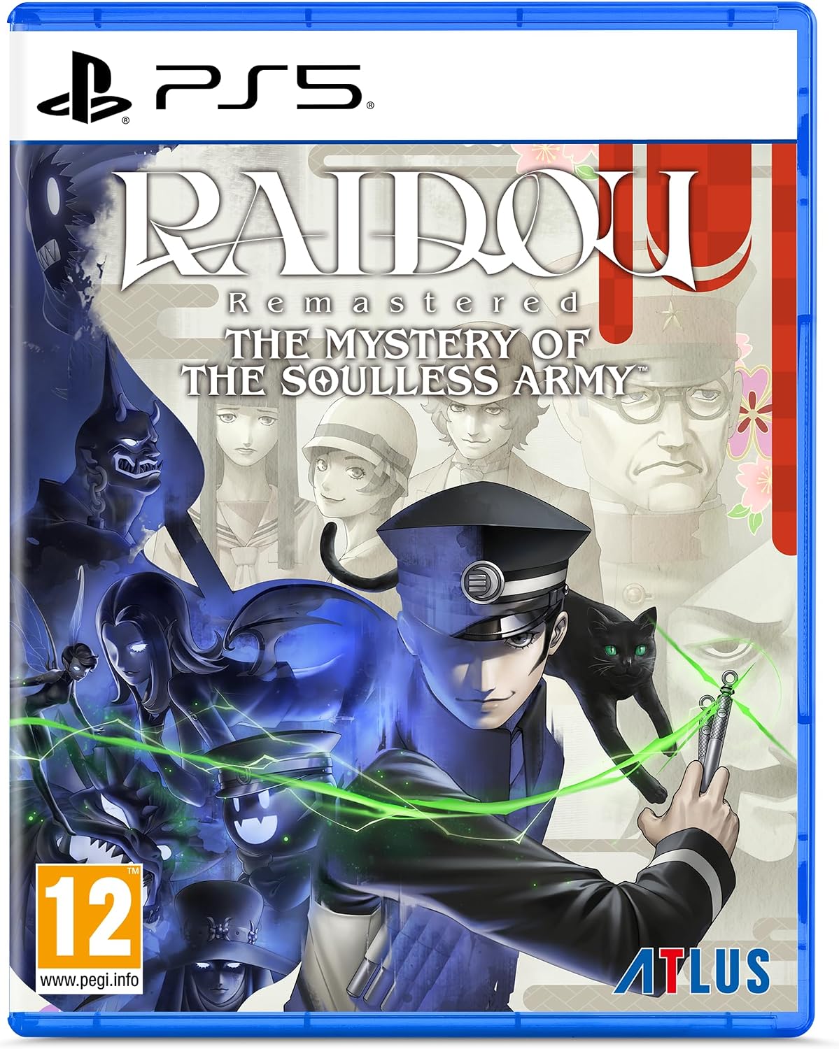 Detalle de RAIDOU Remastered PS5 supernatural RPG