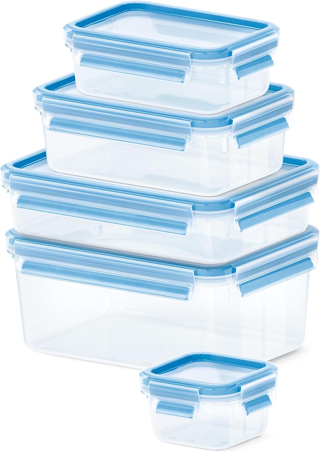 Detalle de EMSA Clip & Close Frischhaltedose – Eiswürfelform, 24 Würfel, 100% dicht, spülmaschinenfest