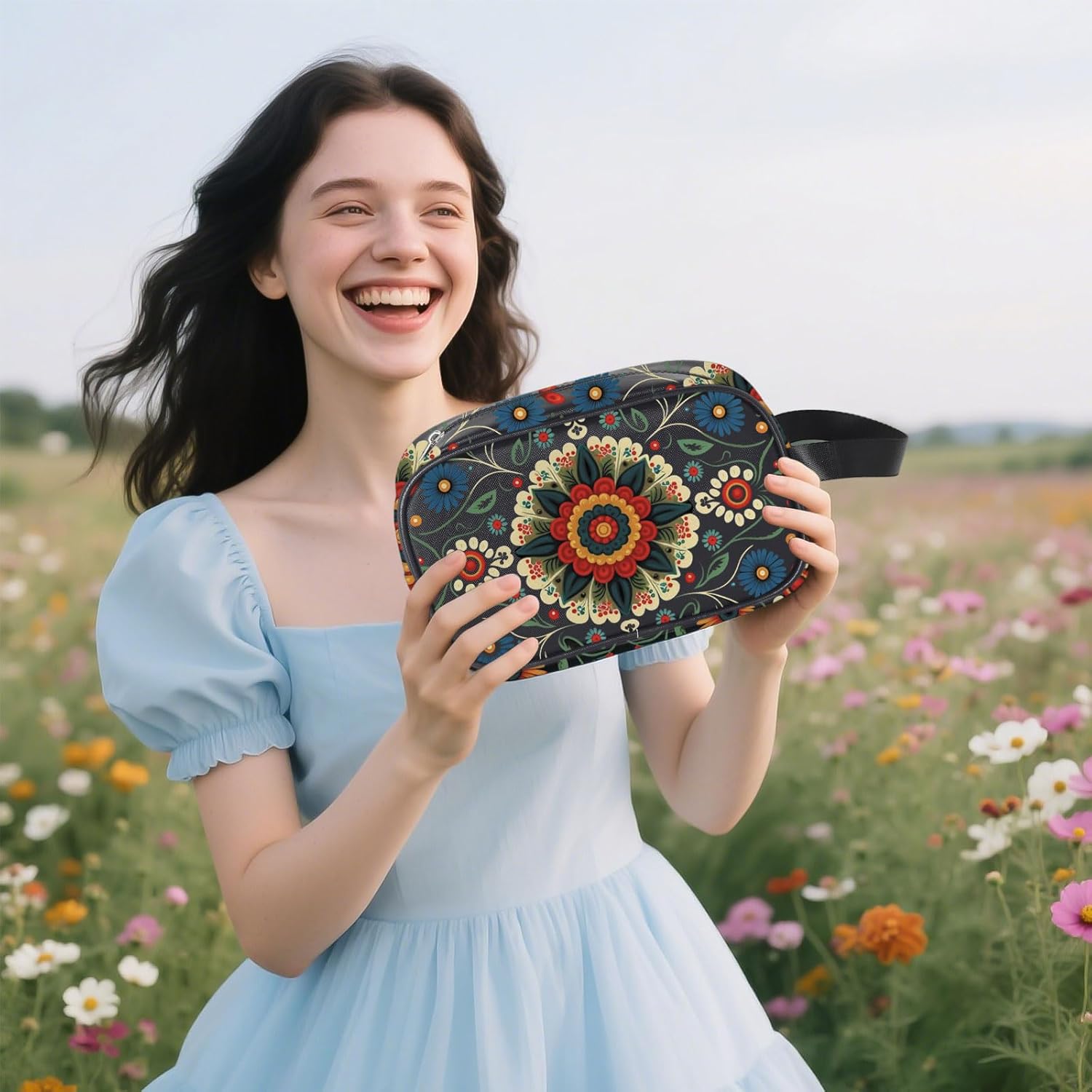 Thumbnail 5 de Polish Folk Art Clear Makeup Bag