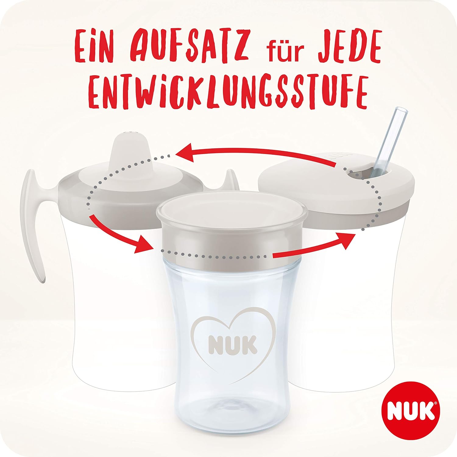 Detalle 2 de NUK 3-in-1 Trinklernset 230 ml 🥤