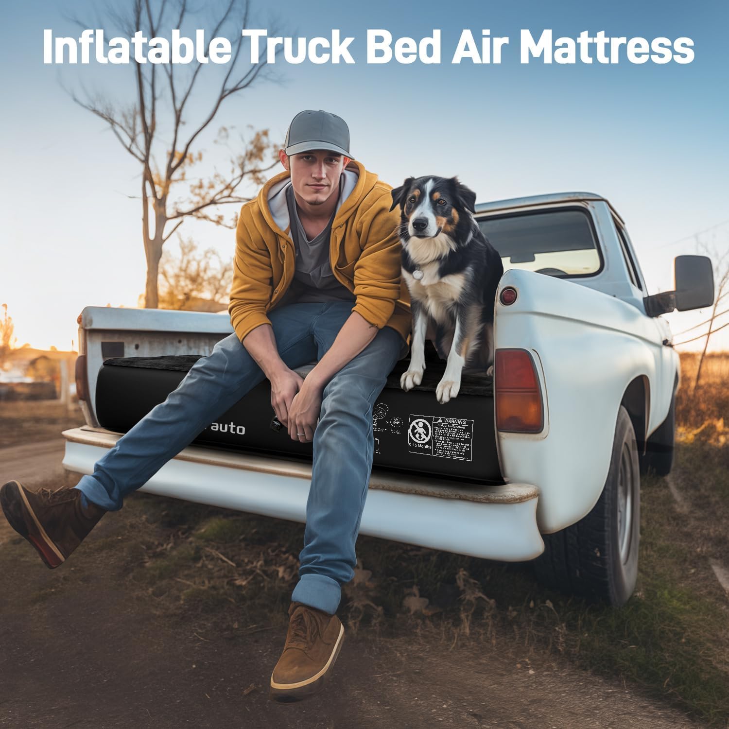 Detalle de Umbrauto Air Mattress for 6-6.5ft Full Size Truck Bed