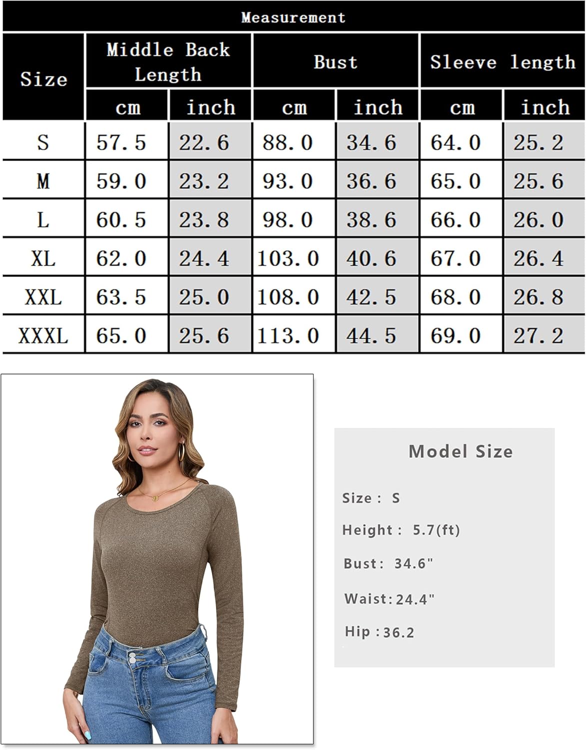 Thumbnail 5 de Terecey Maglia Termica Donna S-3XL