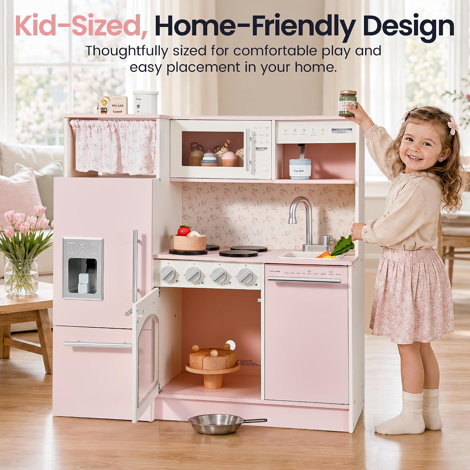 Thumbnail 2 de Tiny Land Play Kitchen for Kids 3+
