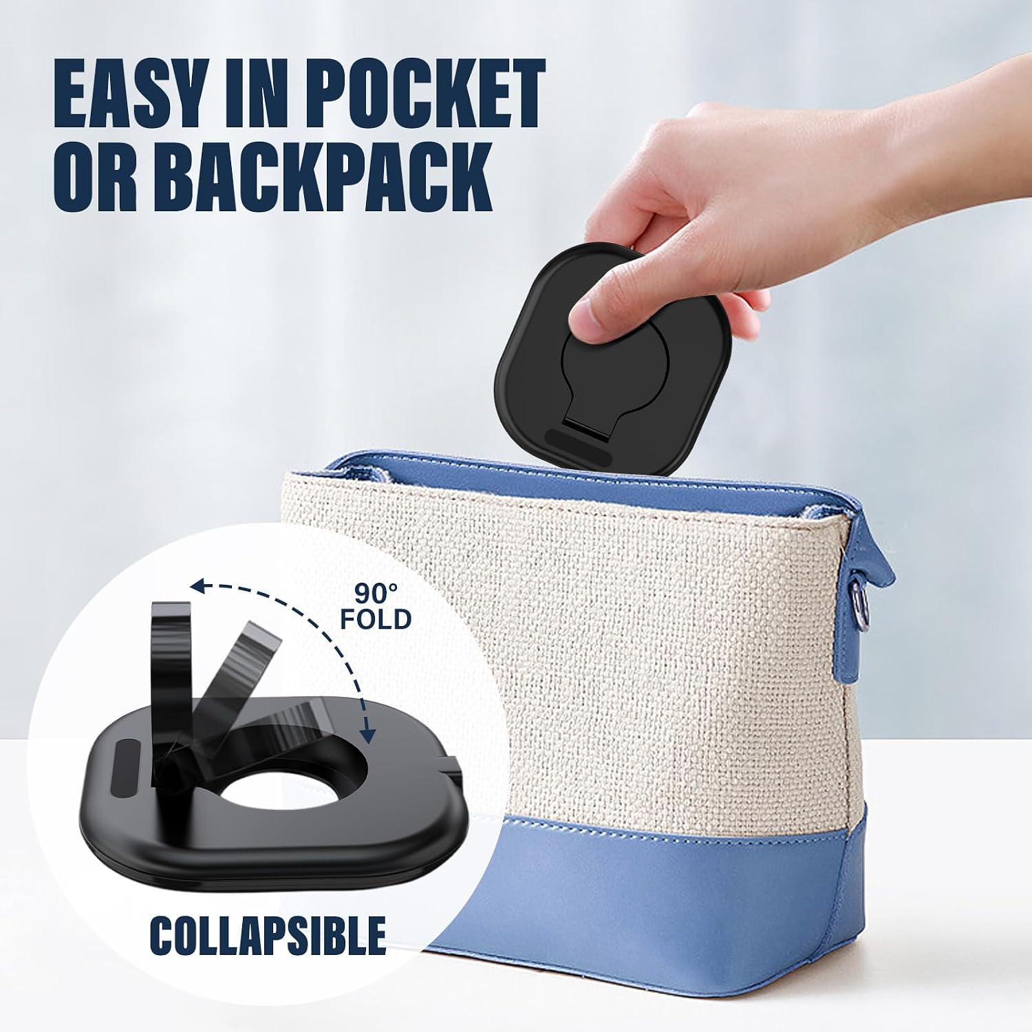 Thumbnail 3 de KTEBO Apple Watch Charger: Foldable Magnetic USB-C Dock for All Apple Watch Models