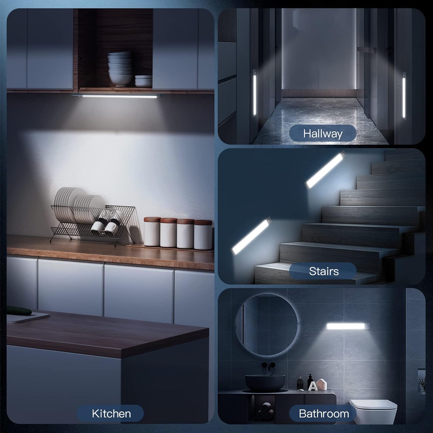 Thumbnail 6 de MCGOR 10" Under Cabinet Lights with Motion Sensor